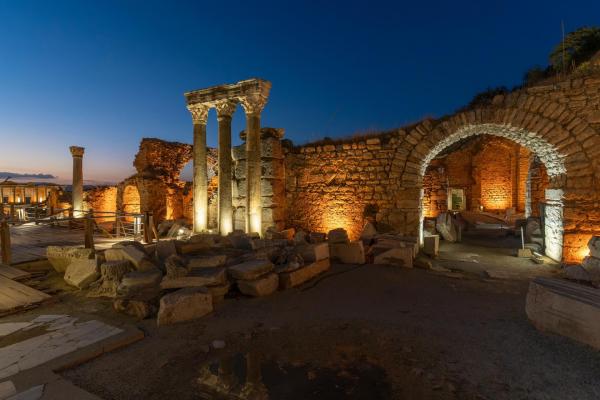 The Night Has Its Own Magic: Exploring the Ephesus Museum After Dark